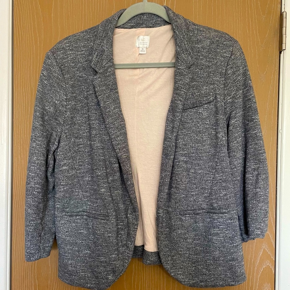 LC Lauren Conrad Grey Blazer